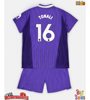 Tottenham Hotspur Sandro Tonali #16 Replica Third Stadium Kit for Kids 2026-27 Short Sleeve (+ pants)